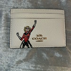 Coach x Marvel Carol Danvers Card Case
